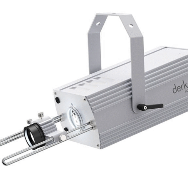 Derksen Grafisk Spotlight – Logoprojektion & Bildspel