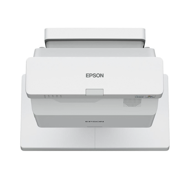Epson EB-770F ultrakortdistansprojektor för utbildning med WUXGA 1920x1200, Full HD 1080p och 4 100–5 200 lumen ljusstyrka.