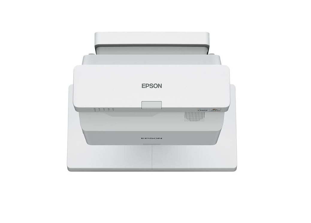 Epson EB-770F ultrakortdistansprojektor för utbildning med WUXGA 1920x1200, Full HD 1080p och 4 100–5 200 lumen ljusstyrka.