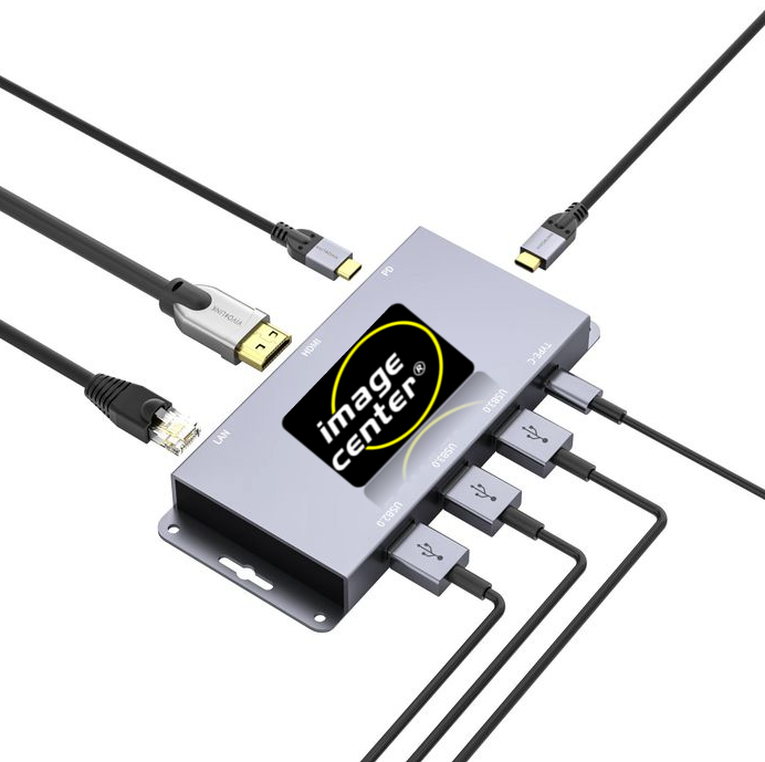 USB-C lösning som ger laddning, bild och ljud i en och samma kabel.