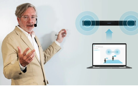 Nureva HDL410 – Pro Audio & Mikrofonlösning för Stora Mötesrum - Image 3