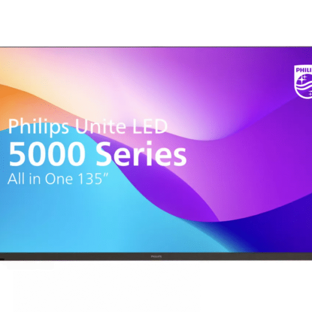 Philips LED-vägg 135" 5000-serien, allt i ett lösning.