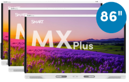 3-pack SMART Board iQ MX Plus 86 tum kampanj