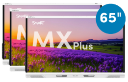 3-pack SMART Board iQ MX Plus 65 tum kampanj