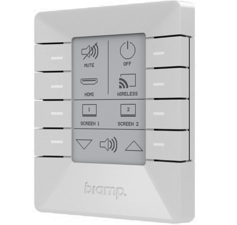 Styrsystem för projektor och skärmar för enklare användning av utrustningen.