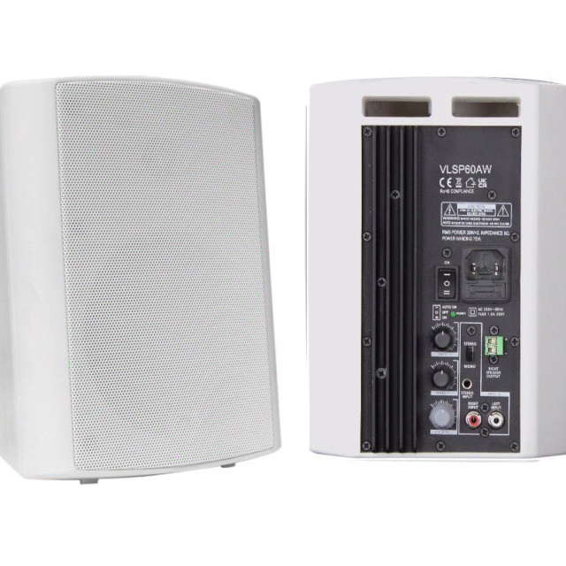 Aktiva högtalare för mötesrum eller klassrum.