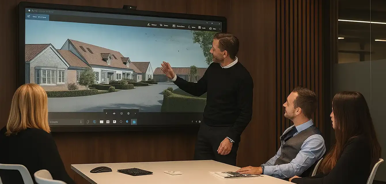 Interaktiva Pekskärmar