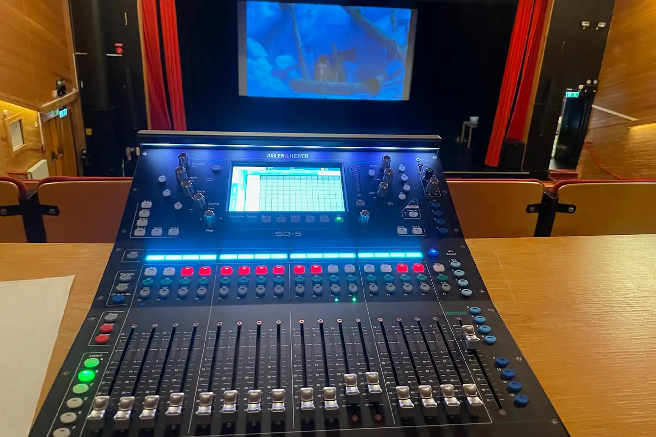 Ljudsystem med ljudzoner