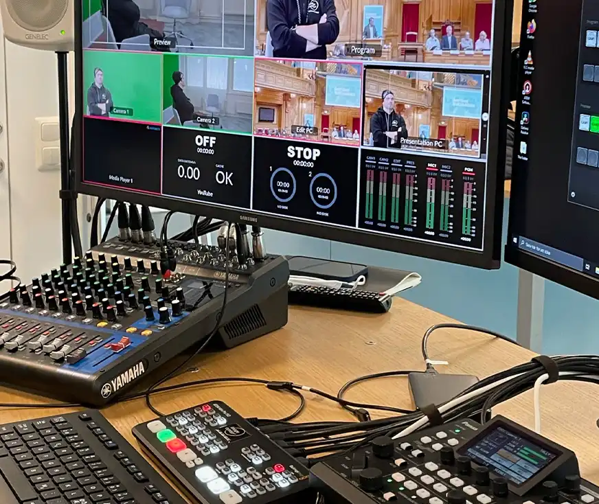 Studio och Streaming Referensbild